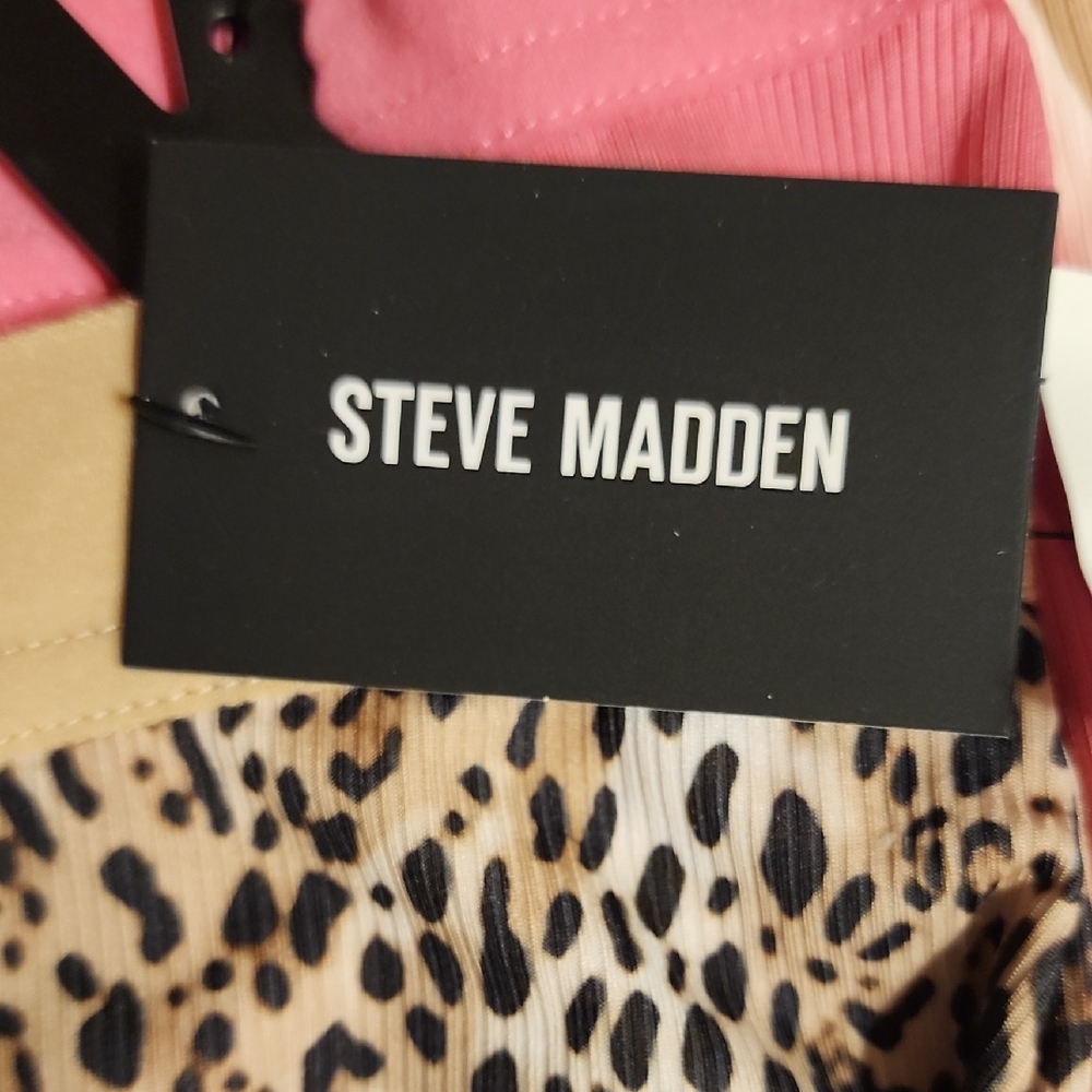 Steve Madden 5-Pack Boybrief Panties Size L NWT Leopard Pink Black Bundle - Picture 3 of 4